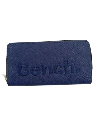 BENCH. Damen Geldbörse Blau Modern Praktisch Casual Portemonnaie