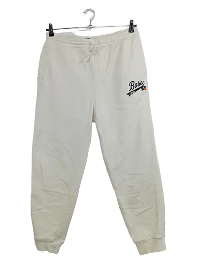 Russell Athletic Herren Jogginghose Sport L 50 Beige Rippstrick Logo