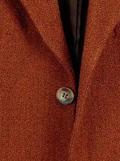 MEXX Herren Blazer Sakko Gr. 48 Orange Wolle Business Jacke