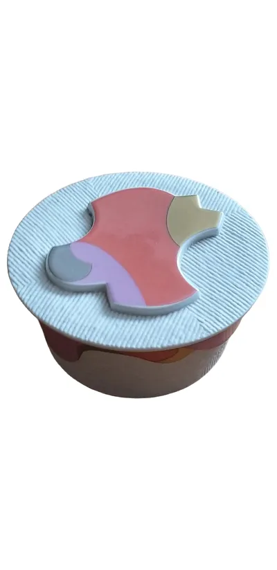Rosenthal studio-linie Dekodose Porzellan Mehrfarbig Modern J. Fromm 13,5x6,5cm