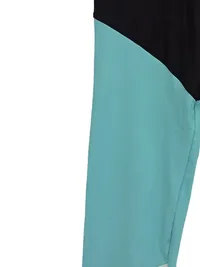 Bloch Kinder Sport Leggings Capri Schwarz Türkis Gr. 164 4