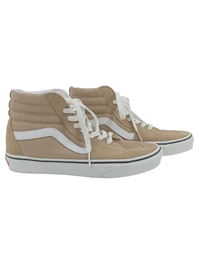 Vans Sk8-Hi Sneaker High Damen Beige Wildleder Gr. 38.5 Streetwear