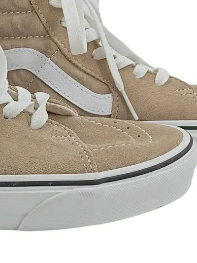 Vans Sk8-Hi Sneaker High Damen Beige Wildleder Gr. 38.5 Streetwear