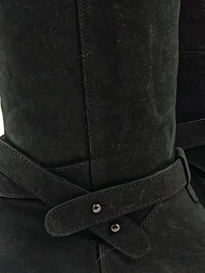CAPRICE Damen Stiefel Schwarz Gr. 40 Elegant Leder Reißverschluss