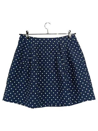 Mint & Berry Damen Minirock Gr. 40 Blau gepunktet Freizeit