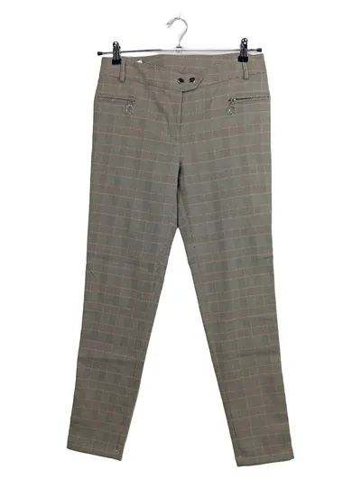 Sigma Damen Anzughose Kariert Grau Gr. 40 Business Stoffhose
