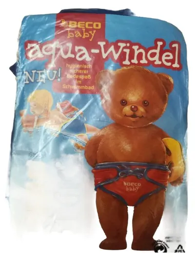 BECO Baby Aqua-Windel Schwimmwindel Gr. L 12-18 Monate Rot NEU