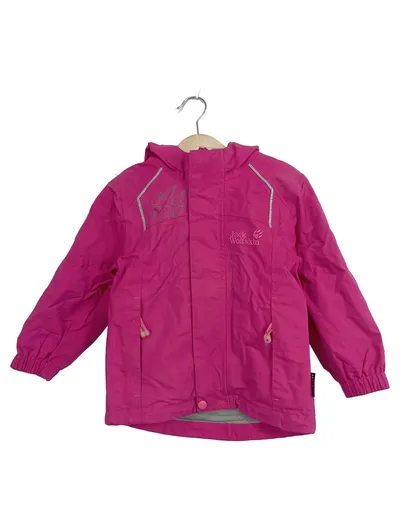 Jack Wolfskin Kinder Mädchen Leichte Outdoor Jacke Pink Gr. 92