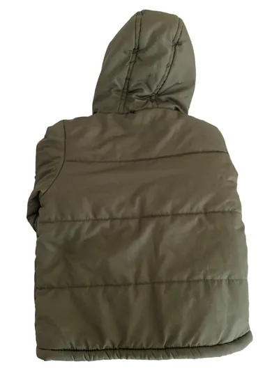 NAME IT Steppjacke Kinder Gr. 68 Grün Outdoor Kapuze Mädchen Jungen