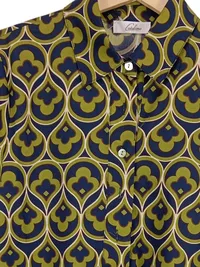 CATALANO Damen Blusenkleid Gr. 36/S Mehrfarbig Modern Baumwolle 2