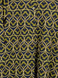 CATALANO Damen Blusenkleid Gr. 36/S Mehrfarbig Modern Baumwolle 3