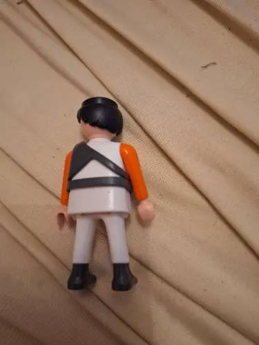 Playmobil Figur Astronaut Orange Grau Raumfahrer Weltraum Spielfigur