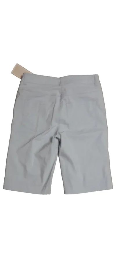 Adagio Damen Bermuda Shorts Kurze Hose Gr. 36 Blau Casual Viskose Stretch