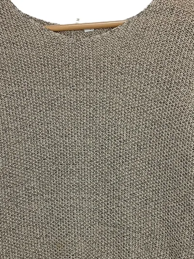 Lisa Tossa Damen Pullover Gr. 38/M Beige Strick Casual