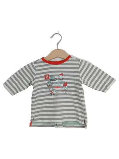 Sergent Major Kinder Langarmshirt Skifahrermotiv Gr. 60 Baumwolle Casual