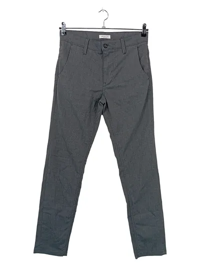 SELECTED HOMME Herren Stoffhose Chino Grau W29/L32 Slim Fit