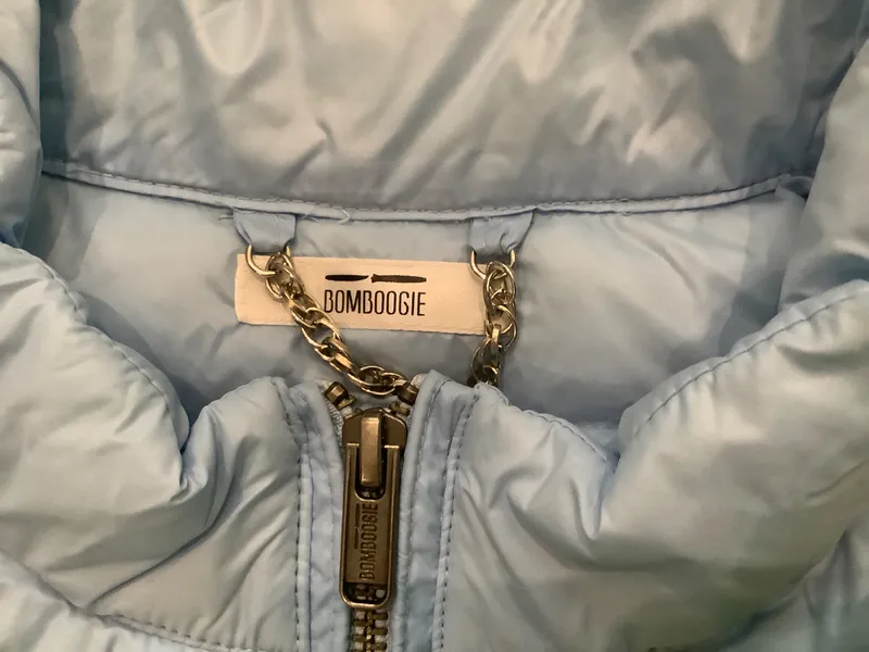 Bomboogie Damen Steppweste Gr. S/36 Hellblau Leichte Daunenweste 3