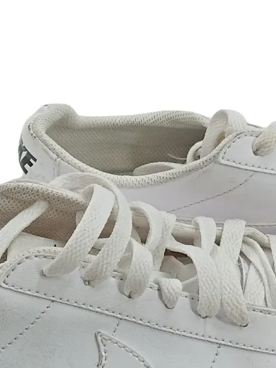 Nike Sneaker Low Damen Weiß Gr. 37,5 Leder Classic Turnschuhe