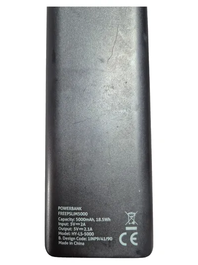 Cellularline HY-LS-5000 Powerbank Schwarz Kabelgebunden Handy Akku Extern