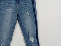 Empyre Destroyed Jeans Damen Blau W29/38/M Skinny Fit Streetwear 2