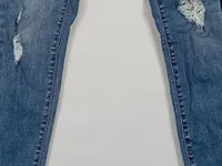 Empyre Destroyed Jeans Damen Blau W29/38/M Skinny Fit Streetwear 4