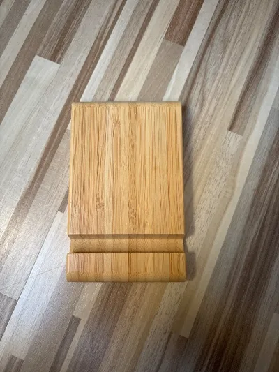 IKEA Bambus Tablet Ständer Handy Halterung Holz Universal Beige