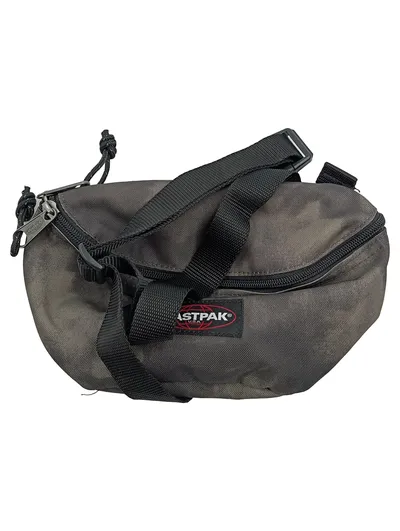 Eastpak Gürteltasche Herren Damen Grau Polyester Bauchtasche Umhängetasche