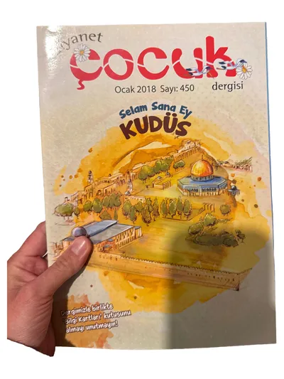 Diyanet Çocuk Dergisi Ocak 2018 Sayı 450 Selam Sana Ey Kudüs