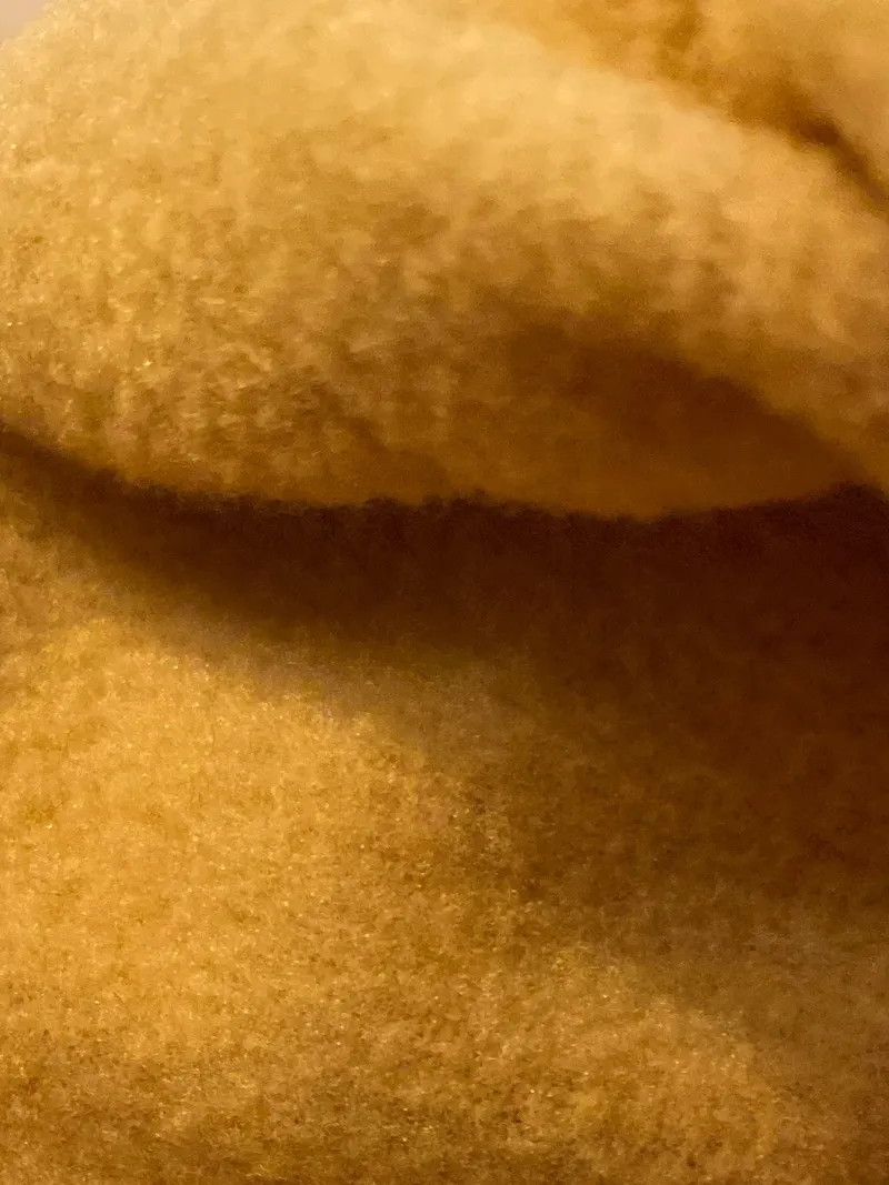ACHTI Damen Bommelmütze Gelb Zopfstrick Casual Wintermütze 5
