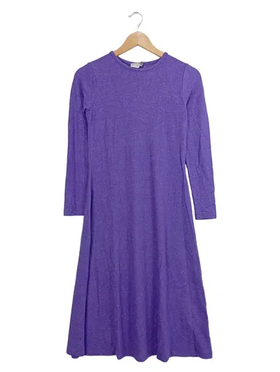 ASOS Design Damen Freizeitkleid Langarm Lila Gr. 32/XXS