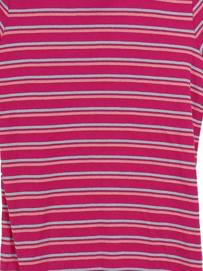JAKO-O Mädchen Freizeitkleid T-Shirt-Kleid Pink Gestreift Gr. 116-122 Casual