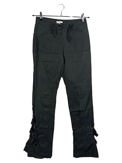 Zabaione Cargohose Damen Casual Oliv Gr. 36 L28 Freizeit Hose