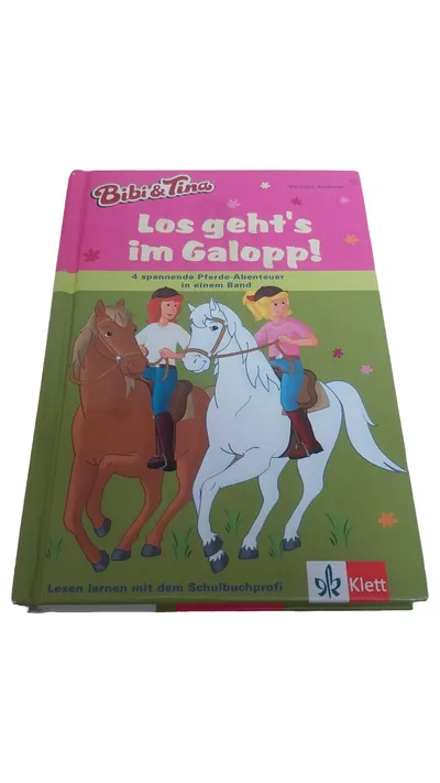 Bibi und Tina Pferde Abenteuer Buch für Kinder Hardcover Vincent Andreas
