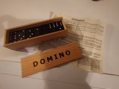 Mercedes-Benz Domino Spiel Holzbox Klassisch Schwarz Punkte Ab 6 Jahre