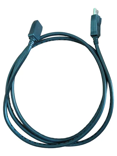 DisplayPort Kabel DP Stecker auf HDMI Stecker Schwarz ca. 1,5m