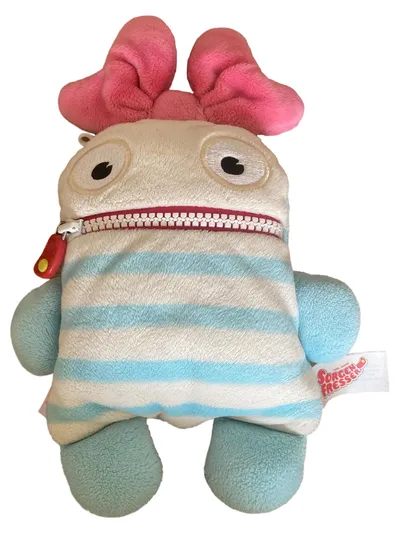 Sorgenfresser Kuscheltier Monster Plüschtier Mehrfarbig 26cm