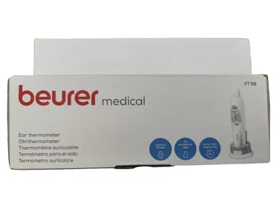 Beurer FT 58 Ohrthermometer Infrarot Fieberthermometer Digital NEU