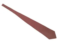 BRAUN Herren Krawatte Business Braun Punkte Seide 145cm 10cm 1