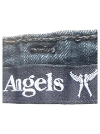 ANGELS Jeans Damen Gr. 44 Blau Straight Leg Casual Denim Hose 7