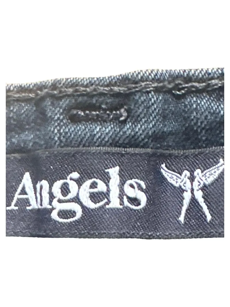 ANGELS Jeans Damen Gr. 44 Blau Straight Leg Casual Denim Hose 7