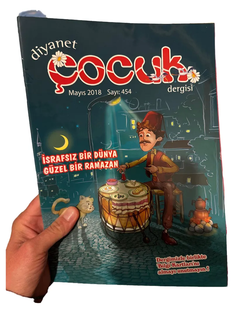 Diyanet Çocuk Dergisi Mai 2018 Ausgabe 454 Ramadan Kinderzeitschrift Islam 1