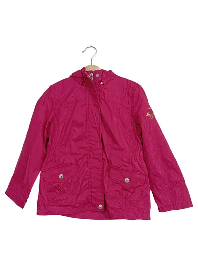 OUTBURST Mädchen Outdoorjacke Pink Gr. 104 mit Kapuze