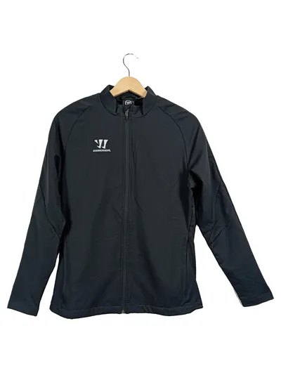 Warrior Damen Trainingsjacke Gr. 34/XS Schwarz Sportlich Polyester