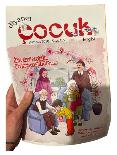 Diyanet Çocuk Dergisi Kinderzeitschrift Juni 2018 Bayram Familie Werte