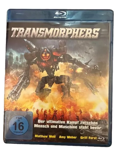 Transmorphers Blu-Ray Science-Fiction Film Matthew Wolf Amy Weber FSK 16