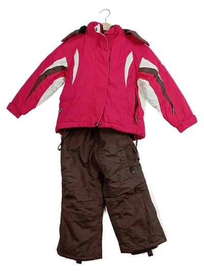 myToys Kinder Skianzug Mädchen Jacke Hose Gr. 104 Pink Sportlich Outdoor