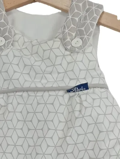 ALVI Baby Schlafsack Sterne Gr. 50/56 Weiß