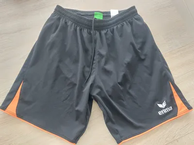 ERIMA Sporthose Herren Gr. 38 Schwarz Sport Shorts