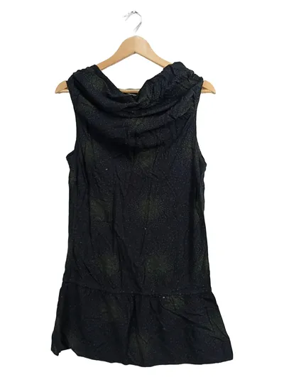 Camaïeu Damen Top Shirt Gr. 36/S Schwarz Modern Feminin