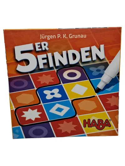 HABA 5er Finden Brettspiel Logikspiel Reaktionsspiel Kinder ab 6